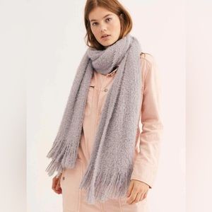 Free People Whisper Fringe Scarf 76” x 24”
